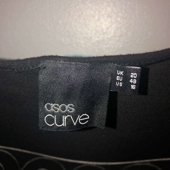 🎁ASOS size 16 black long sleeve🎁 - Picture 4 of 6